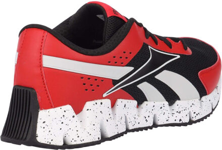 Reebok Kinderen/Dynamica 2.0 Zig Zag Trainers (Rood, Wit) - EU 37.5 / UK 4.5