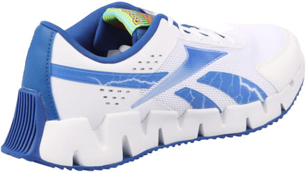 Reebok Kinderen/Dynamica 2.0 Zig Zag Trainers (Wit/blauw) - maat EU 37.5 / UK 4.5