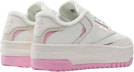 Reebok Kinderen/Kids X Barbie Club Leren Trainers (Wit/Roze) - maat