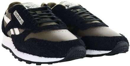 Reebok Klassiek Heren Zwart - maat EU 44 / UK 9.5 Groen