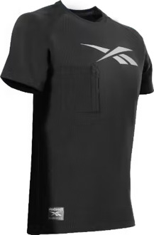 Reebok Knit T-shirt 003 Lockup Zwart | Zwart | Maat XL - 690774740686