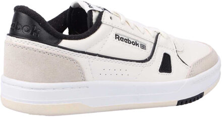 Reebok LT Court Leren Sportschoenen voor Volwassenen (Wit, Zwart) - EU 38 / UK 5