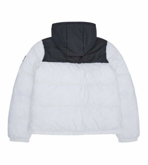 Reebok Mannen RB1569 Gevoerde Jas (Wit) - maat L