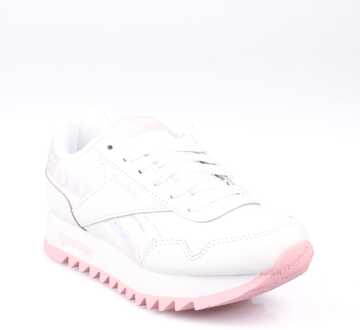 Reebok Meisjes Reebok Juniors Royal Classic Jogger Platform Sneakers in Wit Roze - maat EU 32 / UK 13