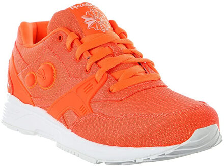 Reebok Pump Dual Tech Solar Lace-Up Oranje Synthetisch Heren Hardlooptrainers M46324