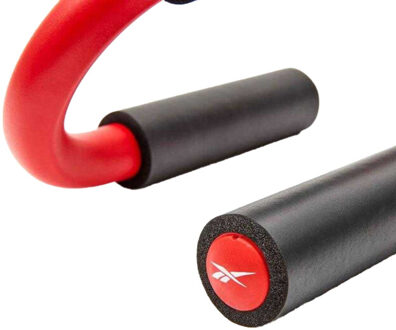 Reebok Push up bar handvatten met logo Zwart - One size