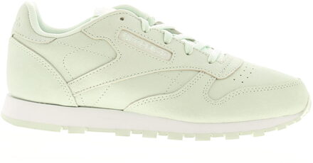 Reebok rbk classic leather leren jongens sportschoenen stormglow/wit