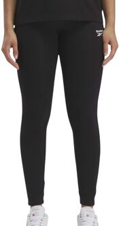 Reebok small logo legging zwart dames dames