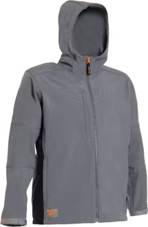 Reebok Softshell Jack 004 Donkergrijs | Grijs | Maat M - 690774740860
