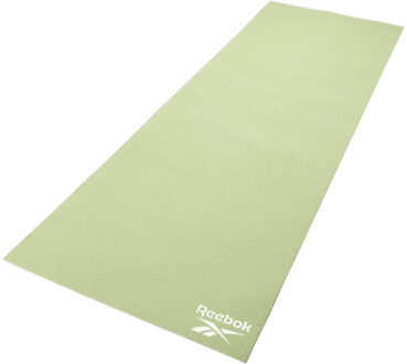 Reebok Synthetische logo-yogamat - maat One size Wit