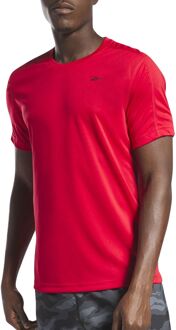 Reebok Training Tech Shirt Heren rood - XL