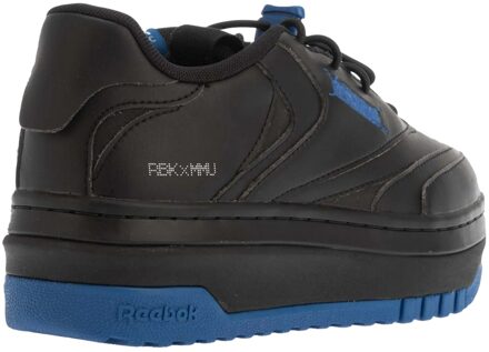 Reebok Unisex Adult Club C Milk Makeup Vegan Leather Trainers (Zwart/Kobaltblauw) - maat EU 37.5 / UK 4.5 Zwart/blauw