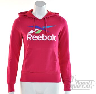 Reebok Vector Logo Hood - Dames Trui Roze - XS