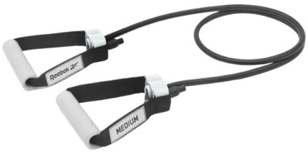 Reebok Verstelbare rubberen weerstandsband - maat One size Wit