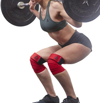 Reebok Versterkte kniebandage Rood - One size