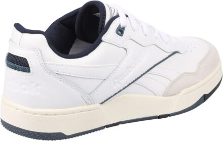 Reebok Volwassen Adult Classics BB 4000 II Leren Trainers (Wit/Zwaar) - maat EU 40 / UK 6.5