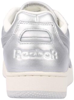 Reebok Volwassen BB 4000 II Leren Sportschoenen (Zilver) - maat EU 42 / UK 8