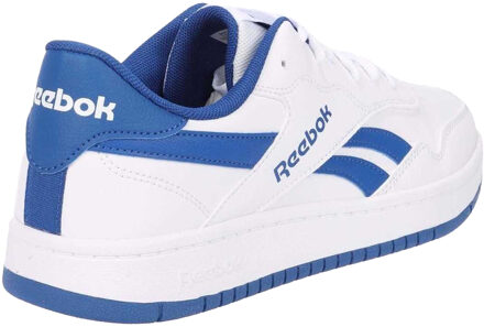 Reebok Volwassen BB1000 Leren Sportschoenen (Wit-Blauw) Blauw en wit - EU 38.5 / UK 5.5