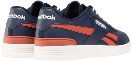 Reebok Volwassen uniseks Court Advance Clip Trainers (Marine, Rood) Navy