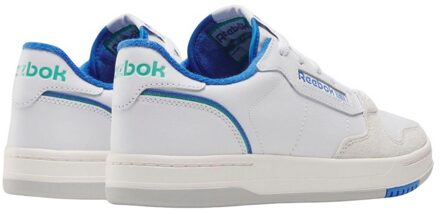 Reebok Volwassen uniseks Phase Court Suède Trainers (Wit/blauw) - maat EU 36 / UK 3