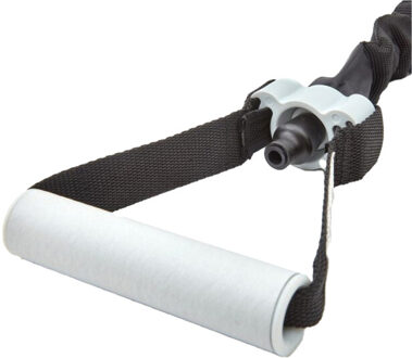 Reebok Weerstandsband met dubbele handgreep - maat One size Wit