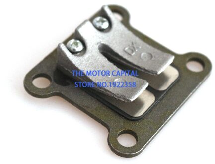 Reed Valve Block Plaat Voor 2 Takt 47cc 49cc Motor Pocket Bike Mini Moto Kids ATV Quad 4 Wheeler Crossmotor Mini motor