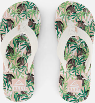 Reef Ahi Zebra Slippers wit Synthetisch - 32,31