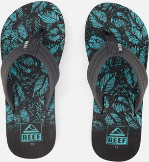 Reef Aquifer Palm Slippers blauw Synthetisch - 32,33,31