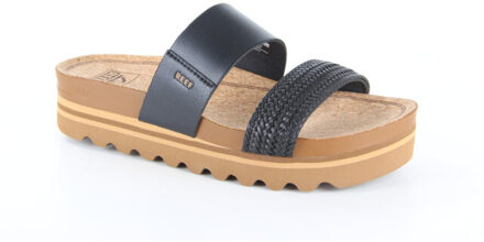 Reef Ci9862 dames slippers 37,5 (7) - maat 40 Zwart