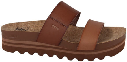 Reef Cj6062 dames slippers 37,5 (7) - maat 40 Bruin