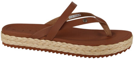 Reef Cj6486 dames slippers - maat 40 Bruin