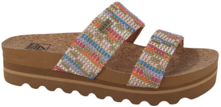 Reef Cj7126 dames slippers 37,5 (7) Veelkleurig - 39