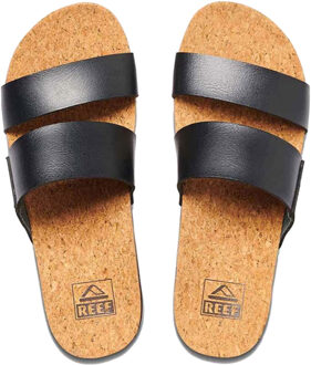 Reef Cushion Bounce Vista Hi plateau slippers zwart - 42.5