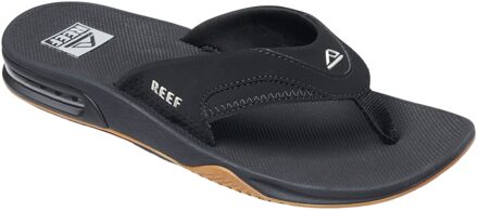Reef Fanning Heren Slippers - Black/Silver - Maat 43
