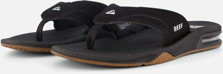 Reef Fanning Heren Slippers - Black/Silver - Maat 43
