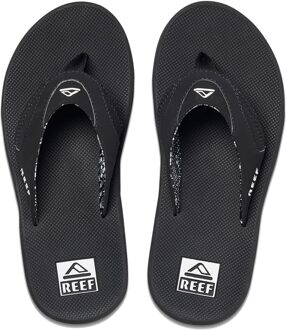 Reef Fanning Slippers Dames 41 Zwart