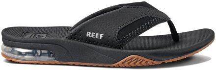 Reef Fanning Teenslippers Junior zwart - zilver - 32