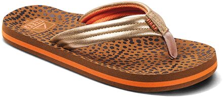 Reef Kids Ahi Slippers Junior bruin - oranje - 32