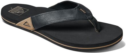 Reef Newport Heren Slippers - Black - Maat 43