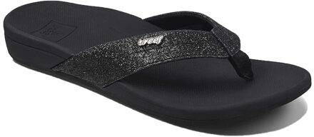 Reef Ortho-Spring Dames Slippers - Bla/Bla Glitter - Maat 38,5