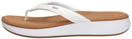 Reef Slippers Cushion Cloud CJ0234 Wit / Bruin-36 maat 36