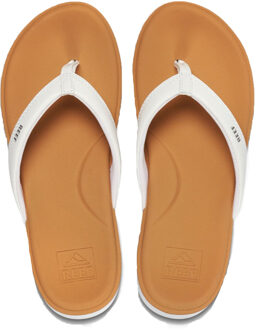 Reef Slippers Cushion Cloud CJ0234 Wit / Bruin-42.5 maat 42.5