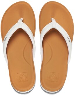 Reef Slippers Cushion Cloud CJ0234 Wit / Bruin maat