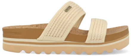 Reef Slippers cushion vista hi cj5936 / bruin Wit - 38,5