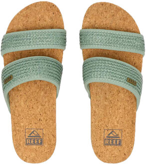 Reef Slippers Cushion Vista Hi CJ5938 Groen / Bruin maat