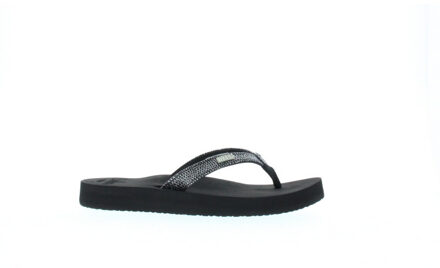 Reef Slippers Dames STAR - Cushion Sa Black/Silver