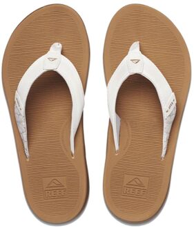 Reef Slippers Santa Ana CI7130 Wit / Bruin maat