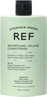 REF Weightless Volume Vrouwen Niet-professionele haarconditioner 245 ml
