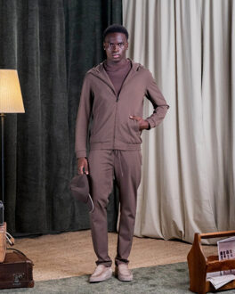 Refection set capuchon Bruin - XXL