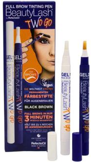 Refectocil Wenkbrauw Make-Up Refectocil BeautyLash Full Brow Tinting Pen Black Brown 1 ml